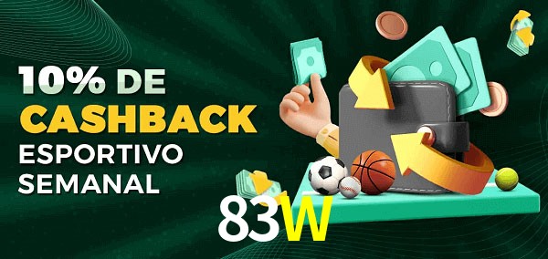 10% de bônus de cashback na 83W